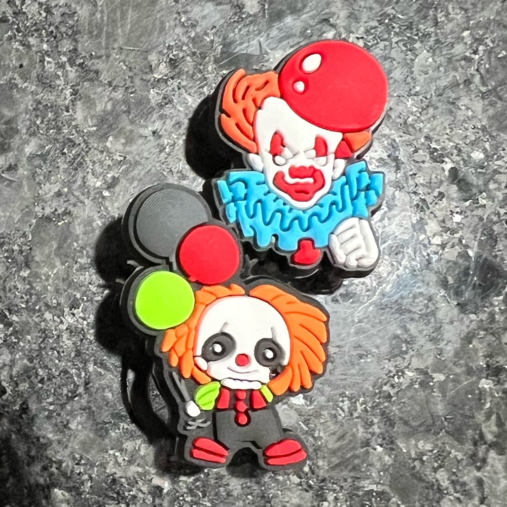 Killer Clowns Croc Charms